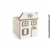 Caja de Madera Casita Dayka