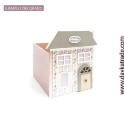 Caja de Madera Casita Dayka