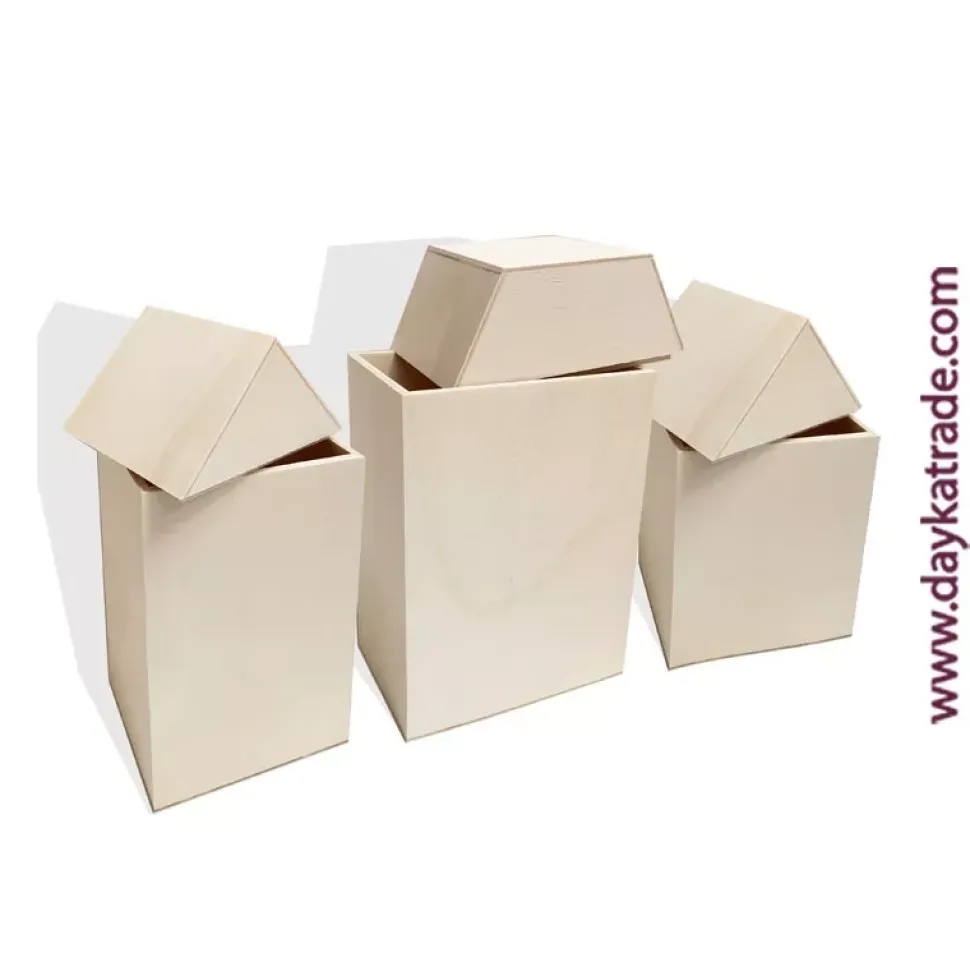 Caja de Madera Casita Grande Dayka 32x15cm