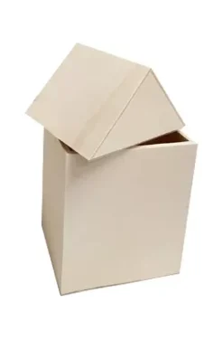 Caja de Madera Casita Mediana Dayka 15x25cm