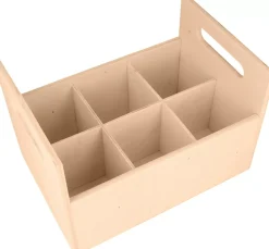 Caja de Madera con Compartimentos Artemio