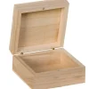 Caja de Madera Cuadrada Artemio