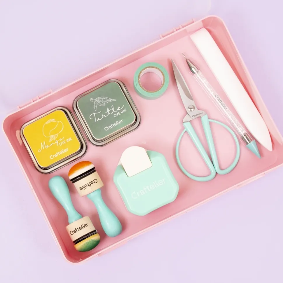 Caja de Organización Rosa Craftelier