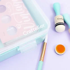 Caja de Organización Turquesa Craftelier