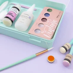 Caja de Organización Turquesa Craftelier