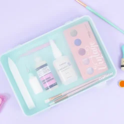 Caja de Organización Turquesa Craftelier