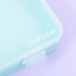 Caja de Organización Turquesa Craftelier
