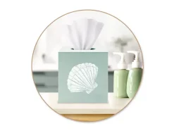 Caja de Pañuelos de Madera Cuadrada MultiCraft