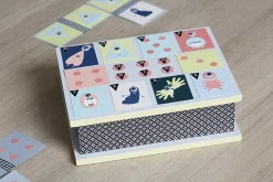 Caja libro de madera