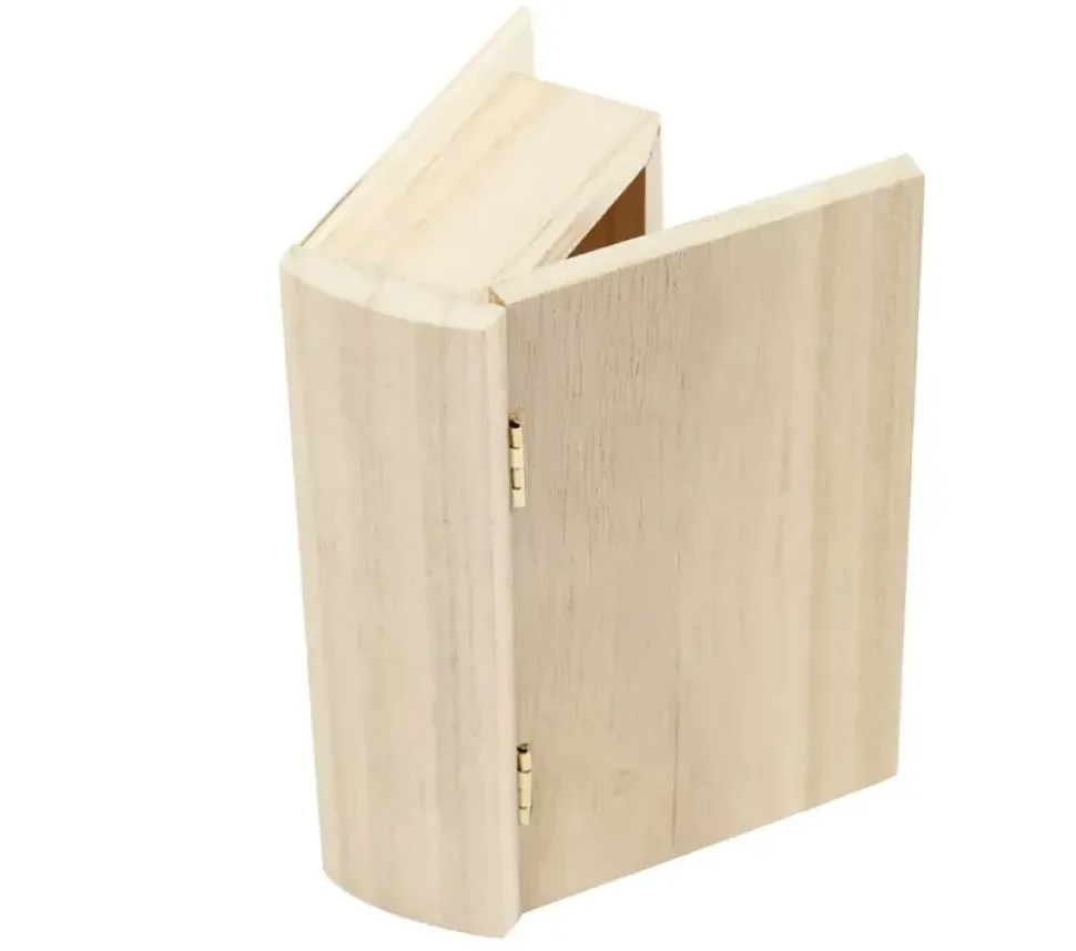 Caja Libro de Madera Creativ Company