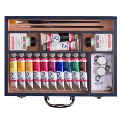 Caja Maletín acrílicos y accesorios Starter Box XL Van Gogh