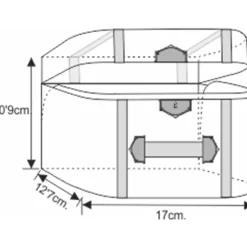 Caja maletín de cartón pequeño