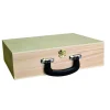 Caja maletín de madera