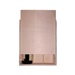 Caja para 3 botellas Artiwood 27x10x34cm