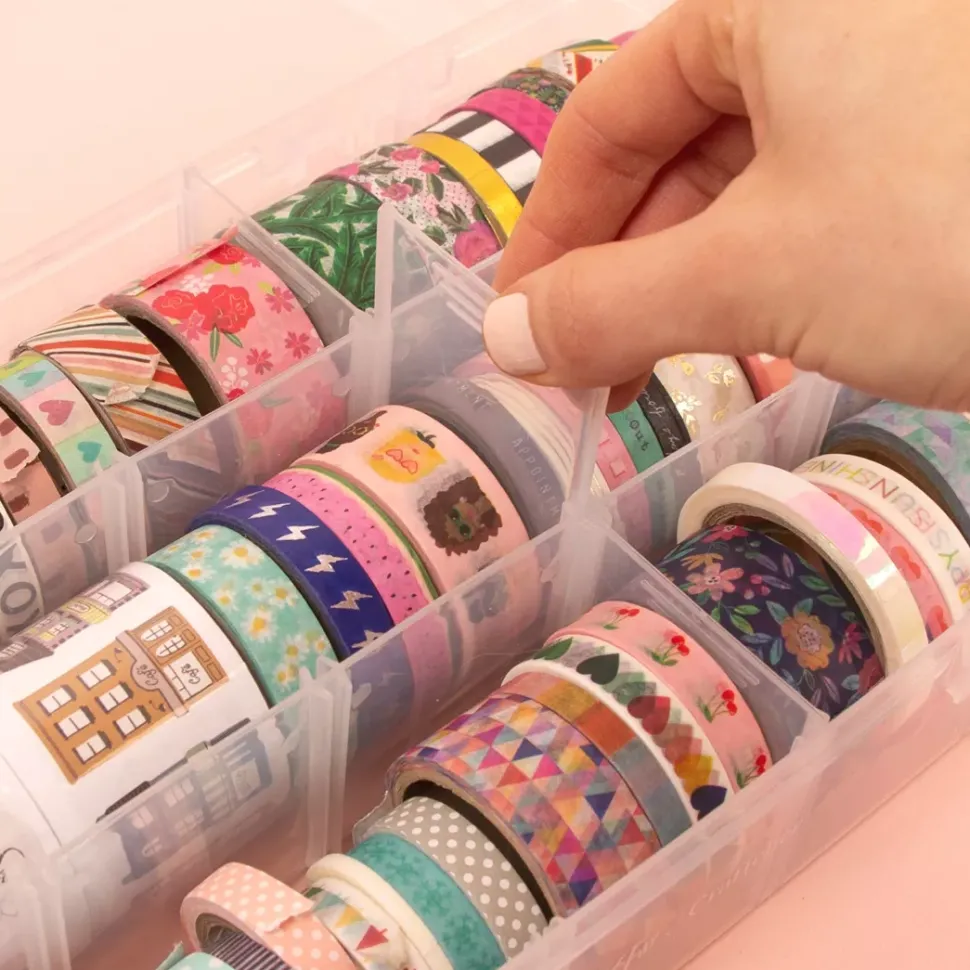 Caja Para Organizar Washi Tapes Craftelier