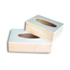 Caja para pañuelos de papel en madera