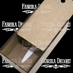 Caja para pañuelos en DM