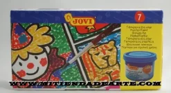 Caja temperas Jovi 35 ml. 7 piezas
