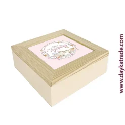 Cajita para Chupetes Azul + Tela Prediseñada Dayka