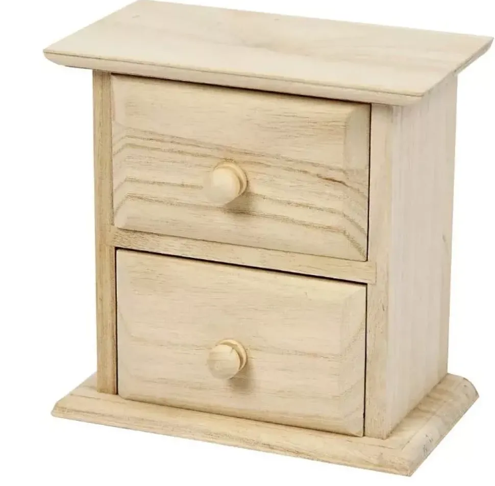 Cajonera de Madera con Pomos Redondos Creativ Company