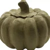Calabaza de Papel Maché Décopatch