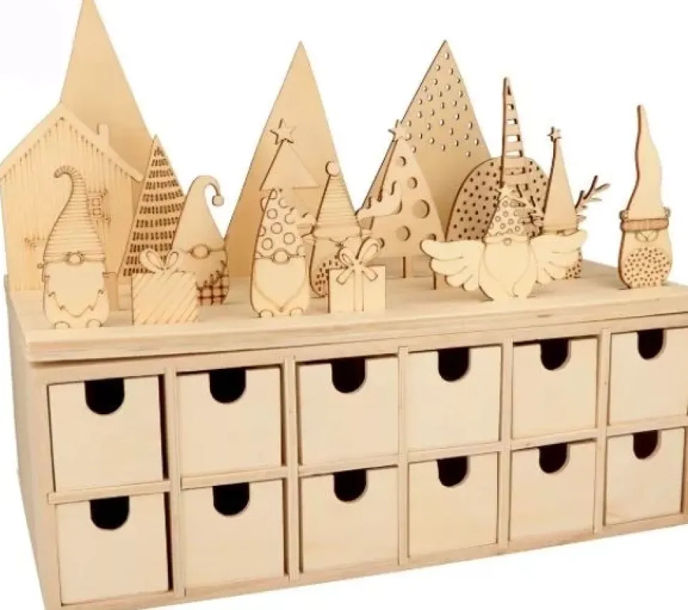 Calendario de Adviento 24 Cajones Artemio