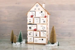 Calendario de Adviento Casa con estrellas Rayher