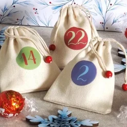 Calendario de adviento Casa con bolsitas Artemio