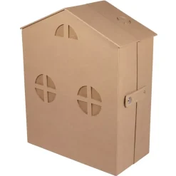 Calendario de adviento de papel maché Casa Rayher