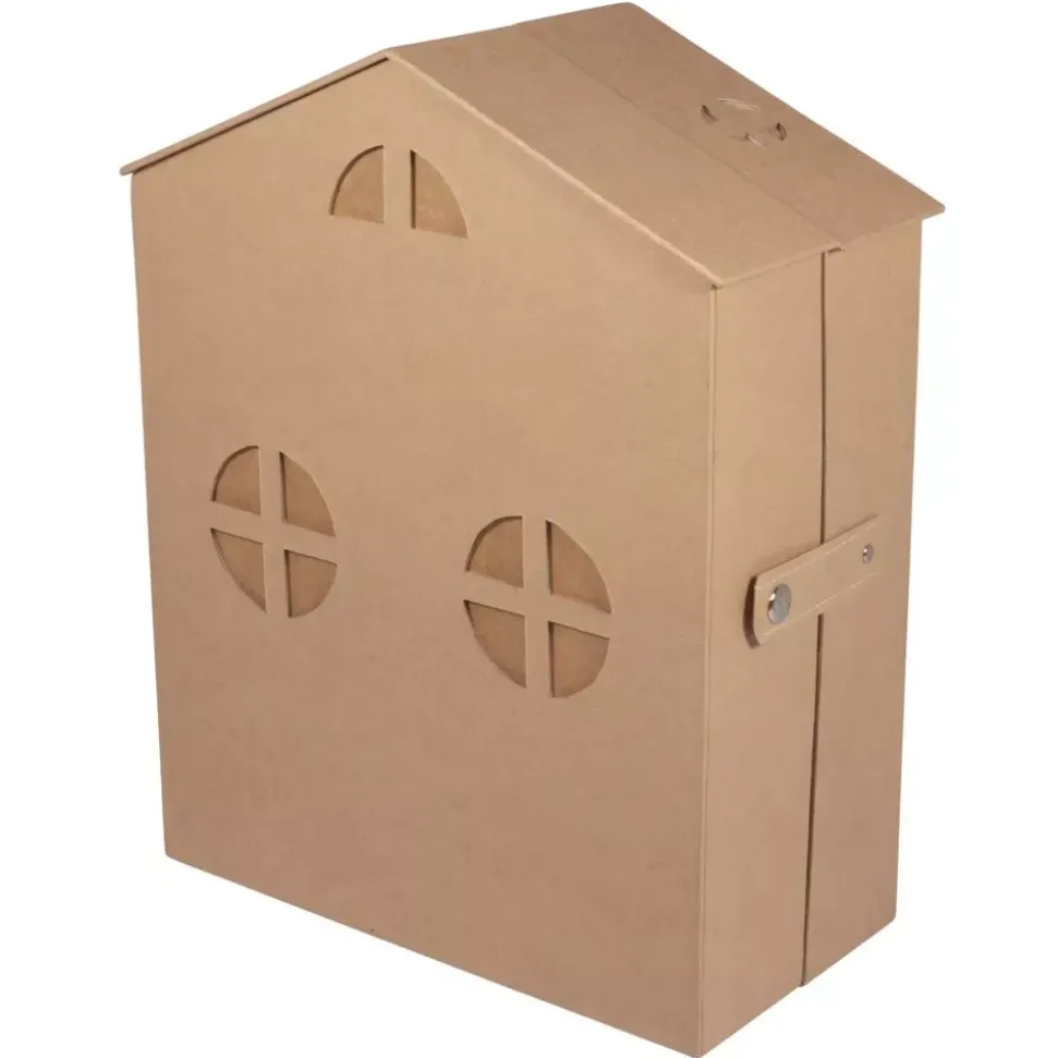 Calendario de adviento de papel maché Casa Rayher