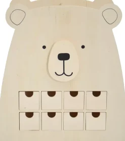 Calendario de Adviento Oso de Madera Artemio