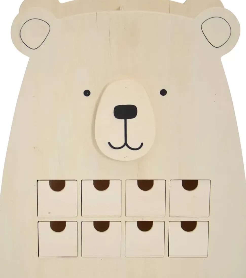 Calendario de Adviento Oso de Madera Artemio