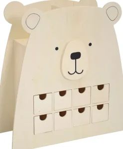 Calendario de Adviento Oso de Madera Artemio