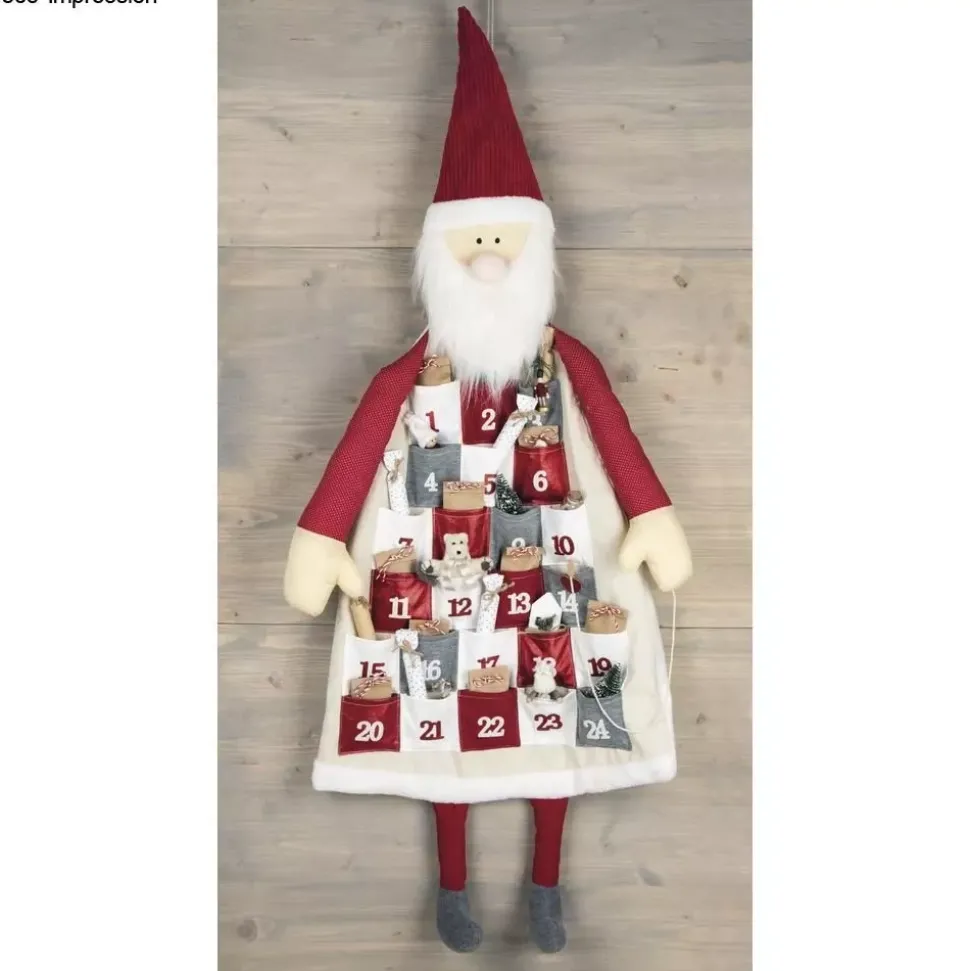 Calendario de adviento para colgar Santa Rayher