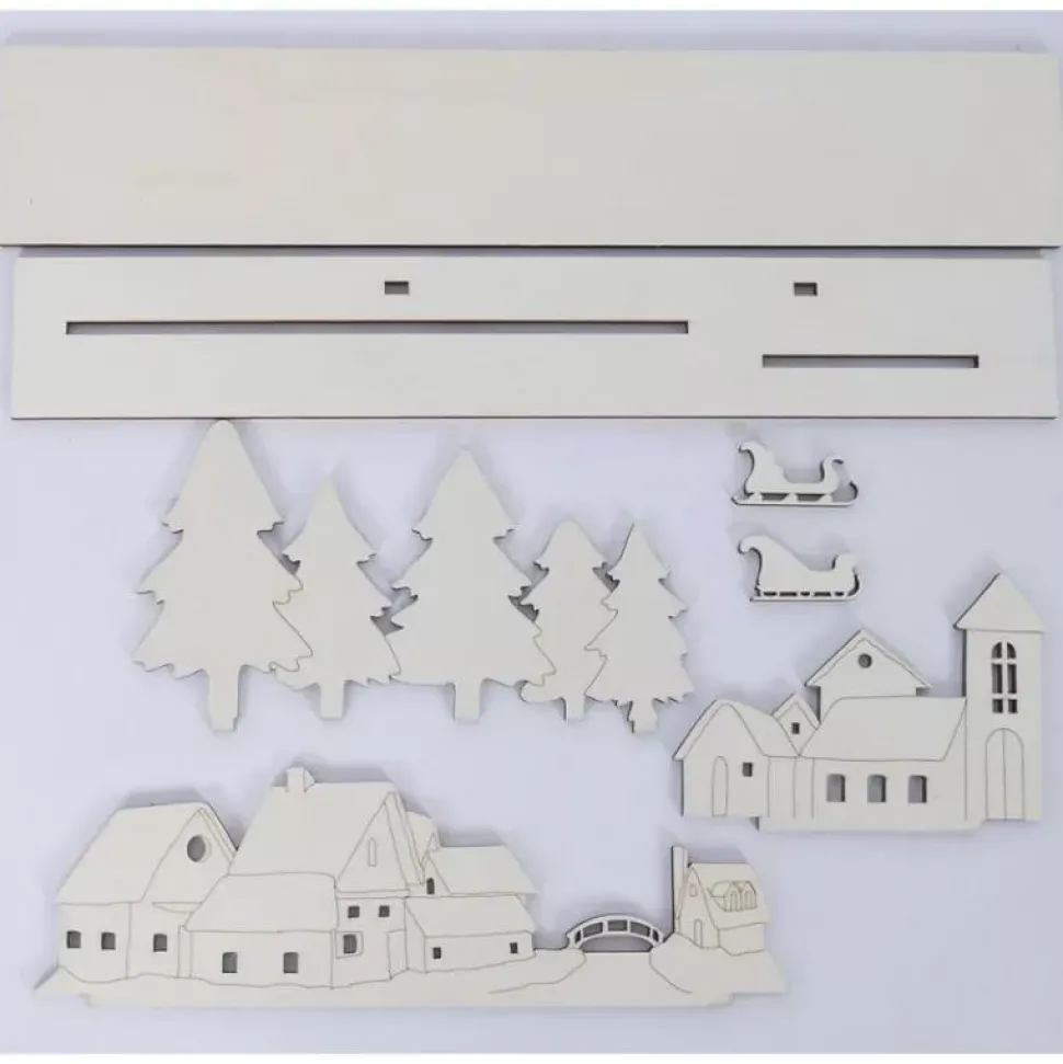 Calendario de Adviento Poblado Decoman