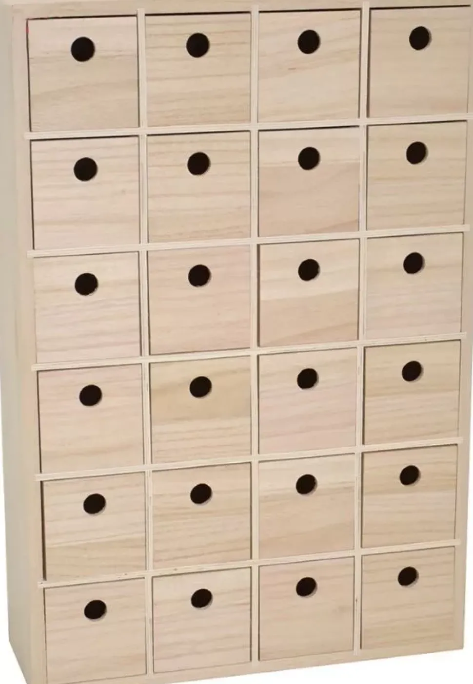 Calendario de Adviento Rectangular 24 Cajones Artemio