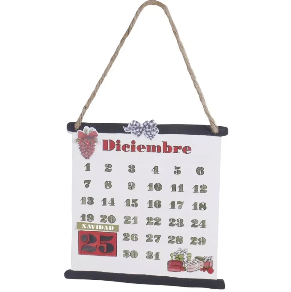 Calendario Diciembre de Madera Artis Decor