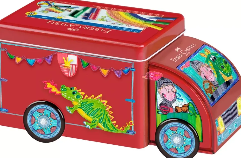 Camión de metal rotuladores Connector Faber-Castell