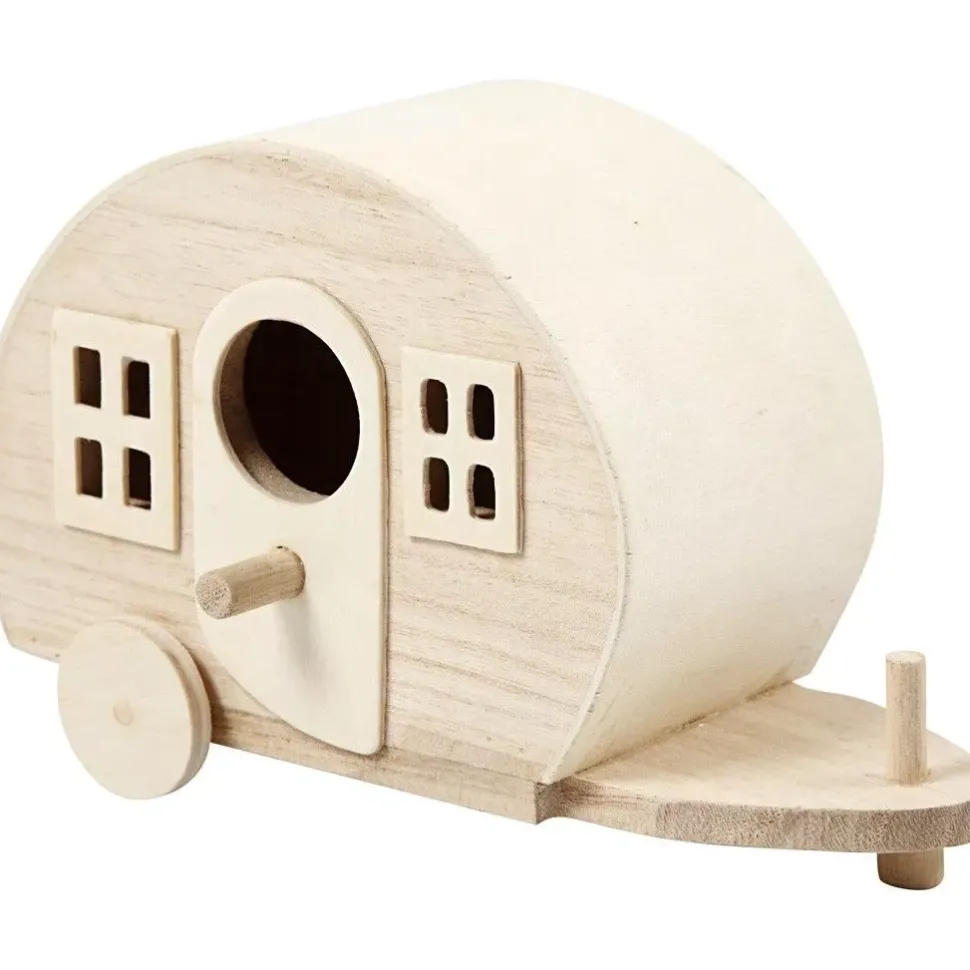 Caravana camper de madera