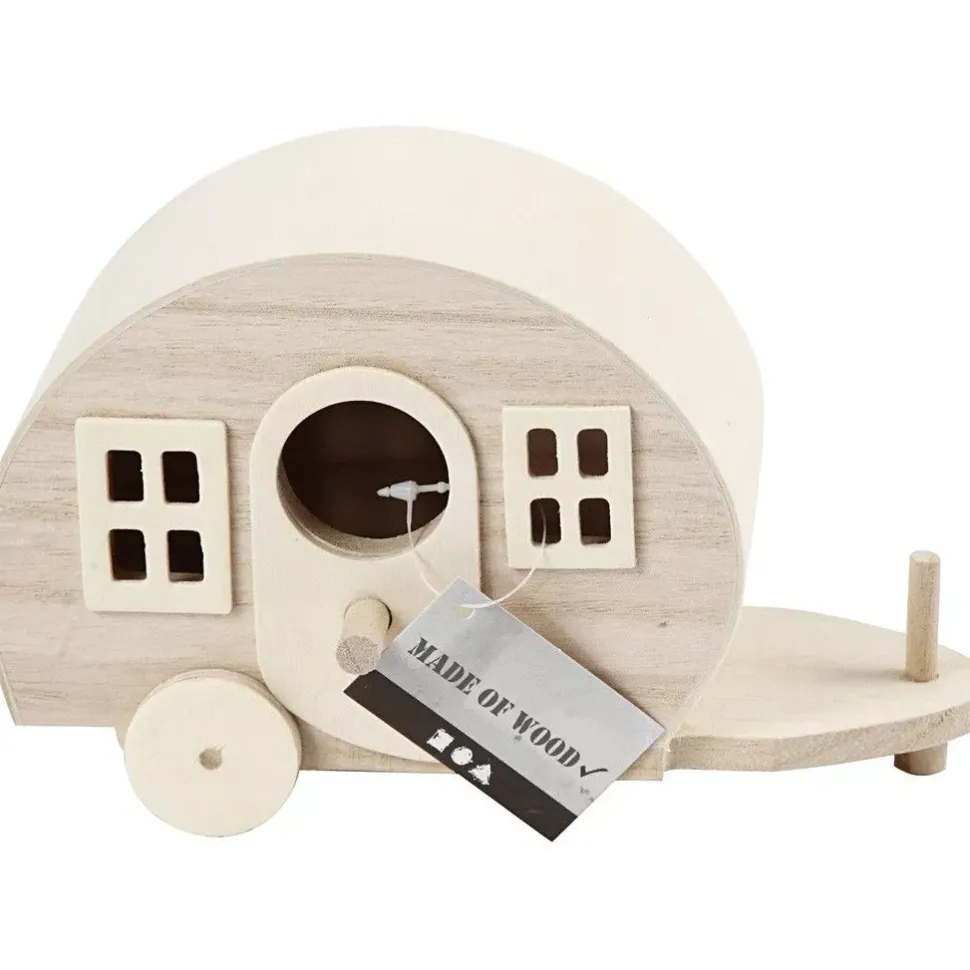 Caravana camper de madera