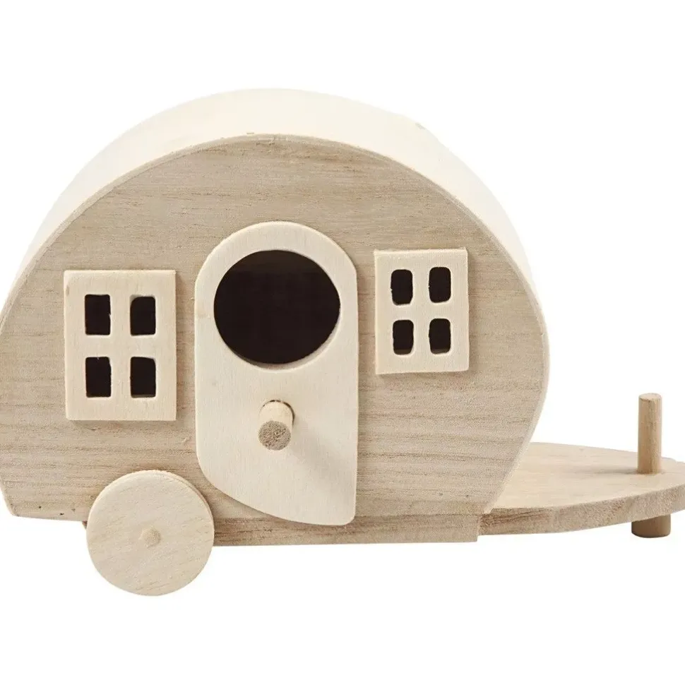 Caravana camper de madera