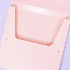 Carpeta con Profundidad para Papeles Rosa Craftelier 30x30cm
