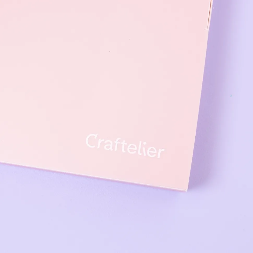 Carpeta con Profundidad para Papeles Rosa Craftelier 30x30cm