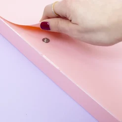 Carpeta con Profundidad para Papeles Rosa Craftelier 30x30cm