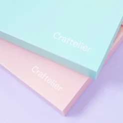Carpeta con Profundidad para Papeles Rosa Craftelier 30x30cm