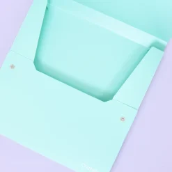 Carpeta con Profundidad para Papeles Turquesa Craftelier 30x30cm