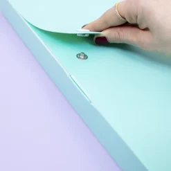 Carpeta con Profundidad para Papeles Turquesa Craftelier 30x30cm