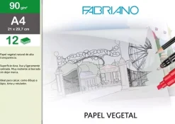 Carpeta papel vegetal Fabriano A4 90g/m²