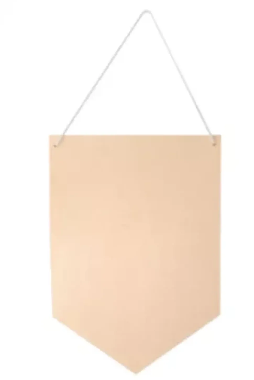 Cartel de Madera Banderín Grande Artemio