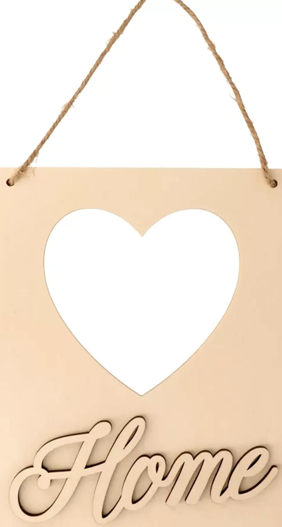 Cartel de Madera Home Artemio